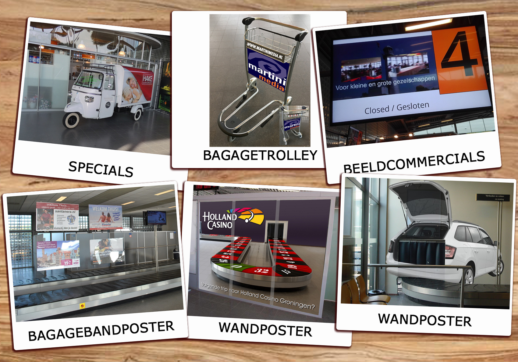 Veel effectieve reclamemogelijkheden op Groningen Airport Eelde (GAE)