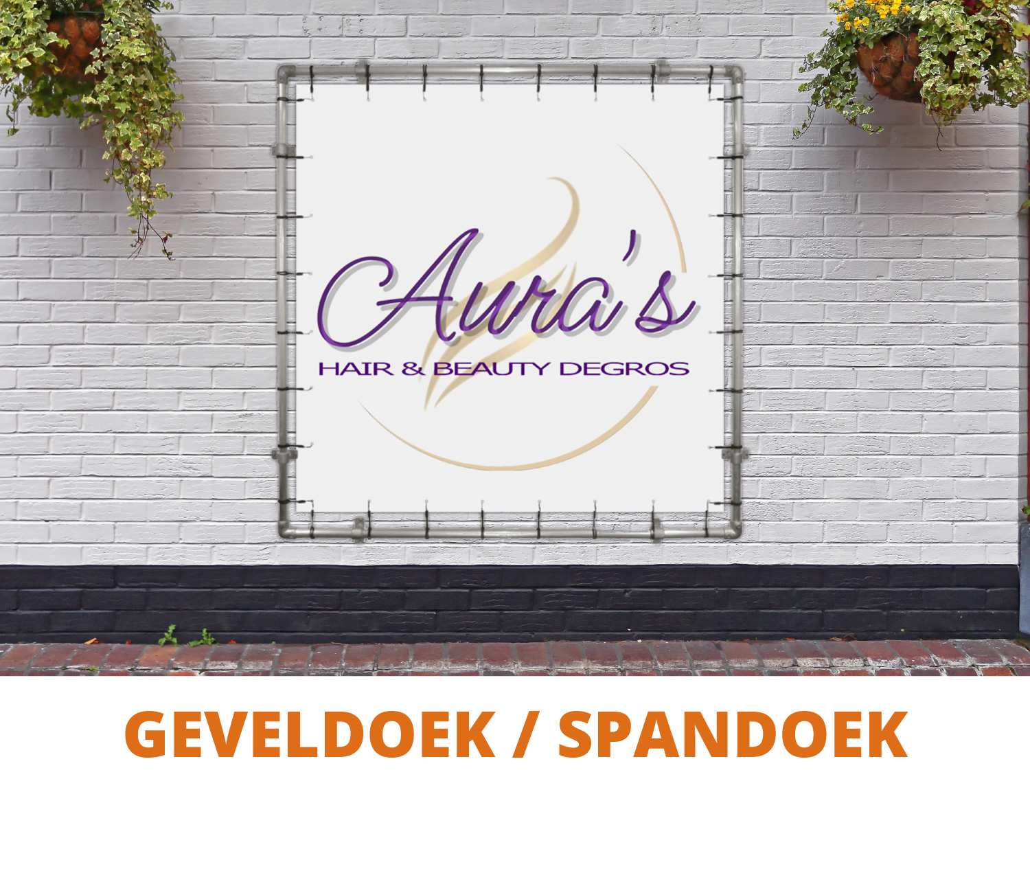 Geveldoek / Spandoek